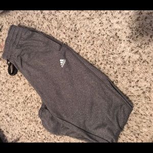XS adidas cropped sweatpants